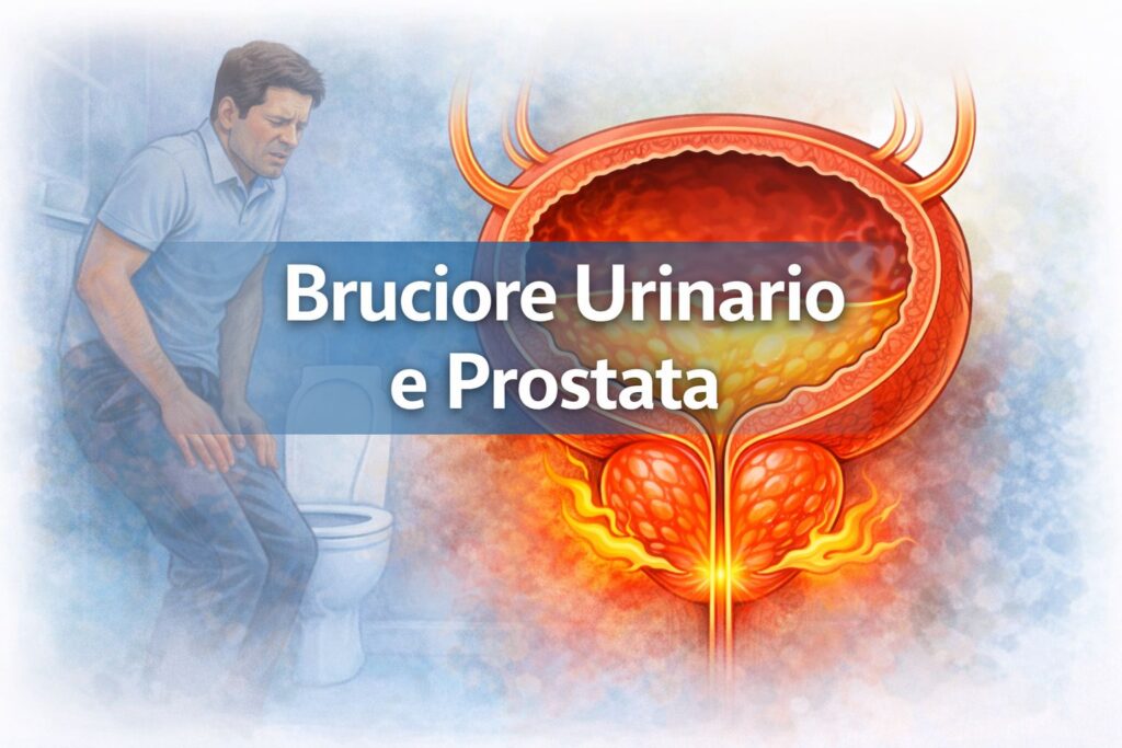 bruciore urinario prostata
